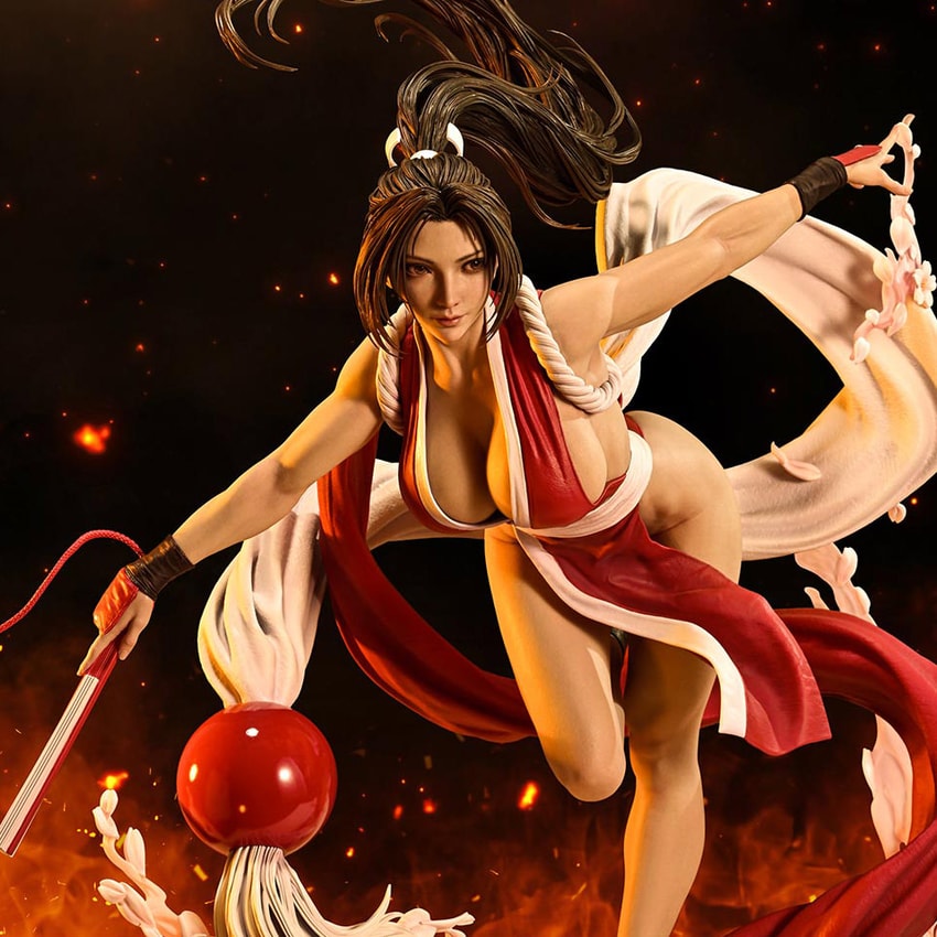 The King of Fighters Mai Shiranui (Ultimate Bonus Version) Quarter Scale Statue - Prototype Shown View 4