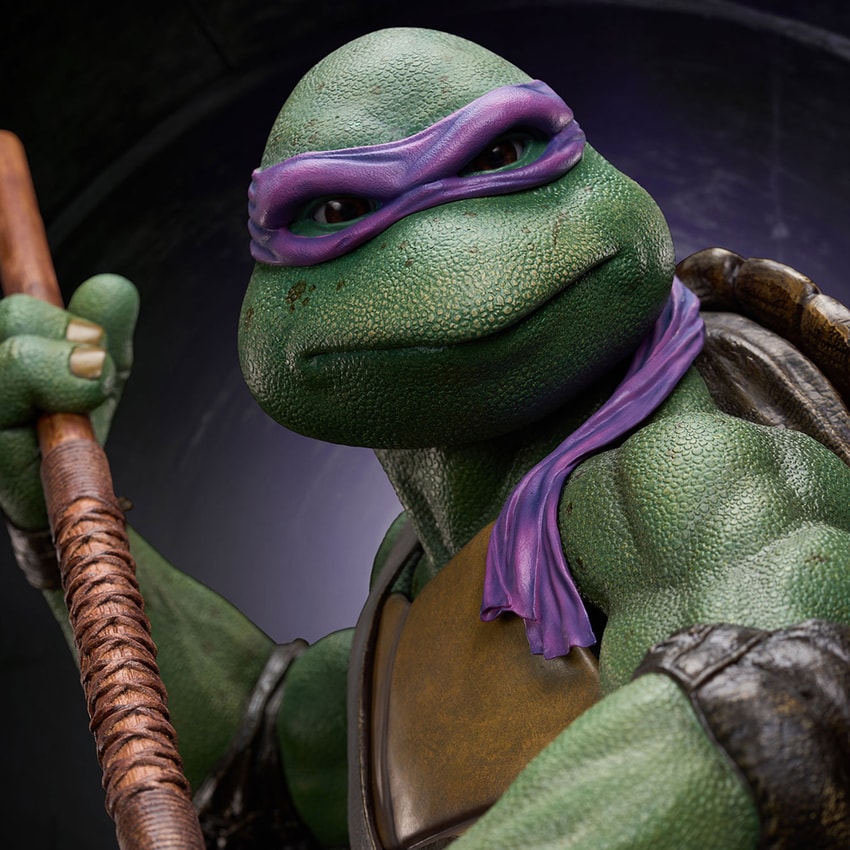 Teenage Mutant Ninja Turtles TMNT - Donatello 1:2 Scale Statue - Prototype Shown View 5