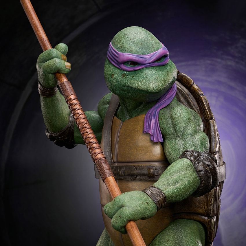 Teenage Mutant Ninja Turtles TMNT – Donatello (Deluxe Edition) 1:2 Scale Statue - Prototype Shown View 5