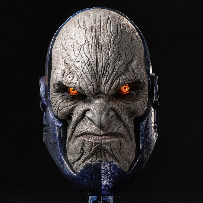DC Comics Darkseid Art Mask Life-Size Bust - Prototype Shown View 5