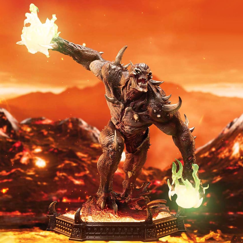 Doom Imp Stalker Quarter Scale Statue - Prototype Shown View 1