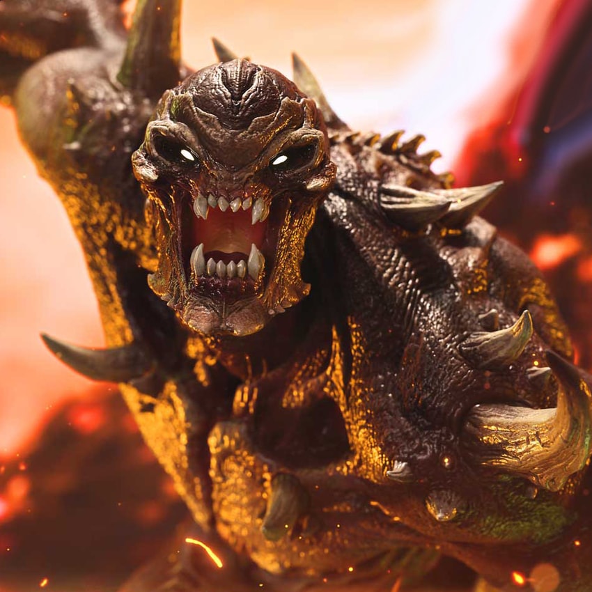 Doom Imp Stalker Quarter Scale Statue - Prototype Shown View 4