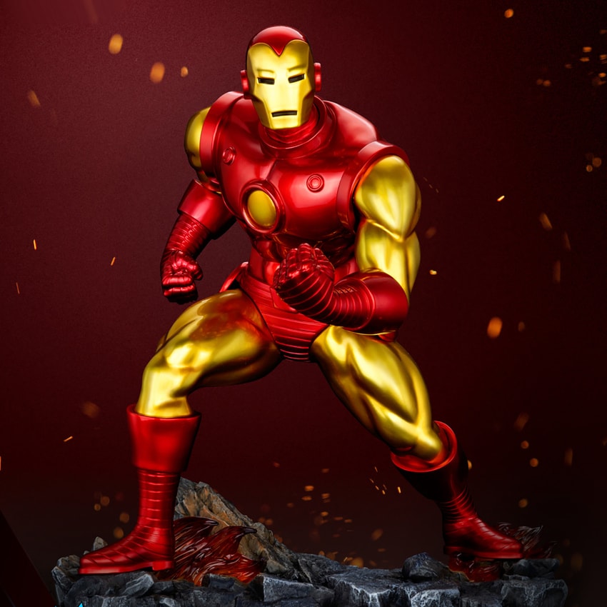 Iron Man Master Craft Statue by Beast Kingdom | Sideshow Collectibles