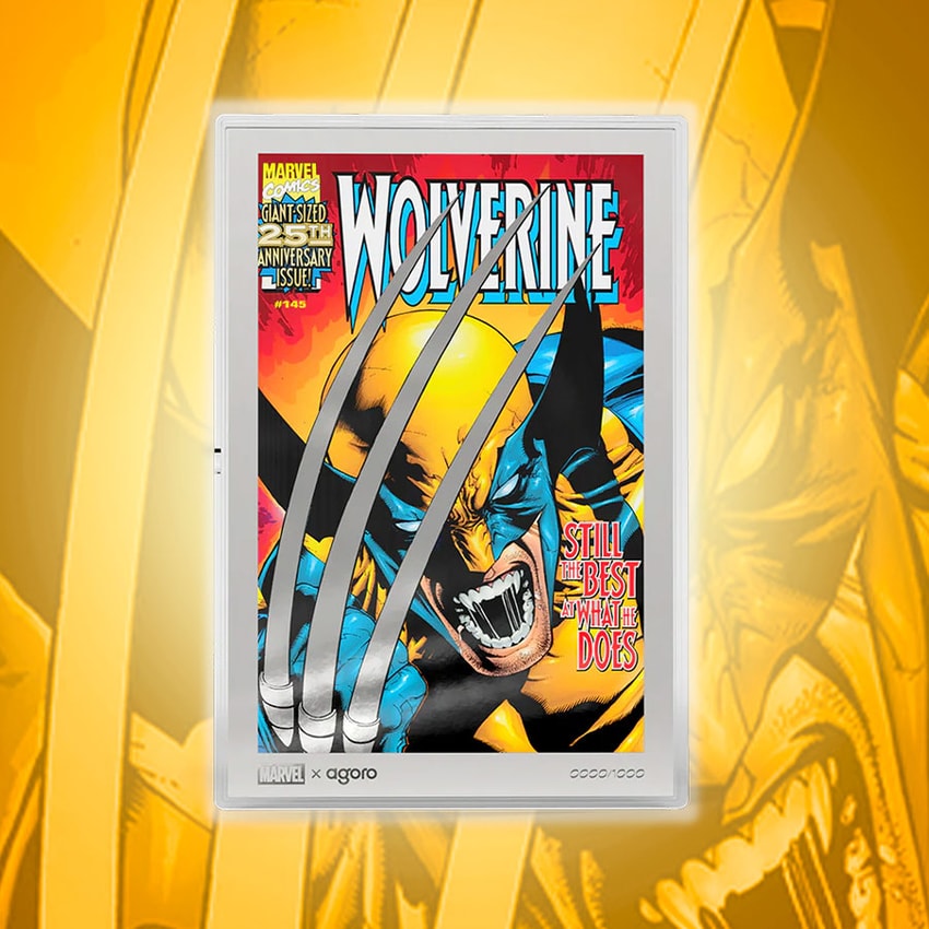 Marvel Wolverine #145 Foil Silver Collectible by Agoro | Sideshow