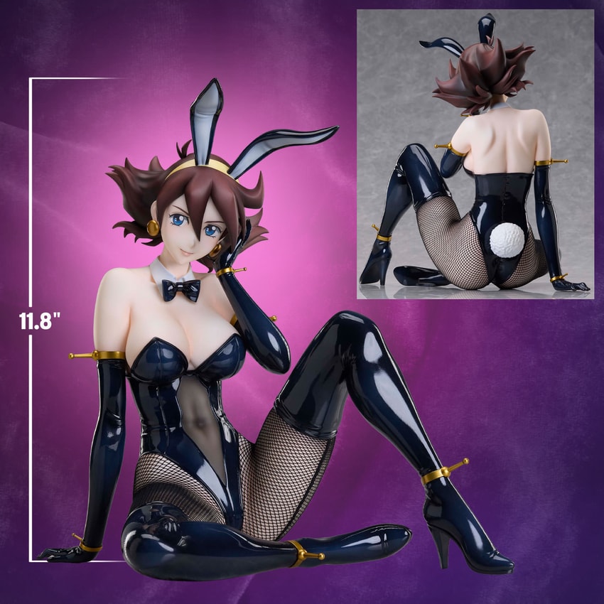 Mobile Suit Gundam Rain Mikamura (Bunny Version) Collectible Figure - Prototype Shown View 2