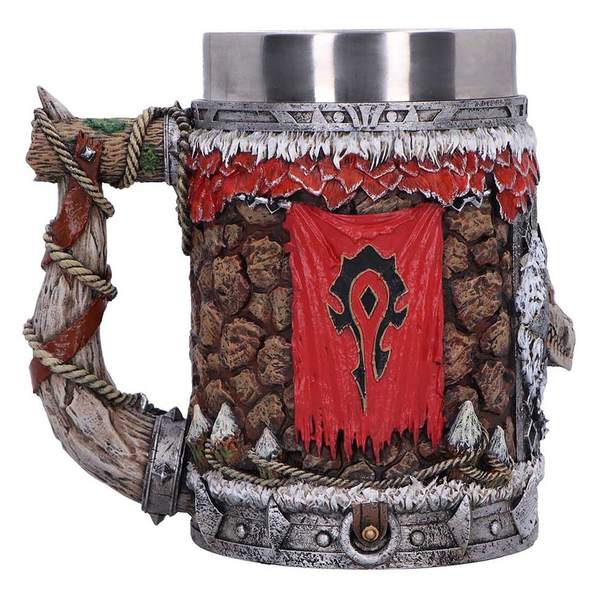 Warcraft Horde Tankard Collectible Drinkware - Prototype Shown View 3