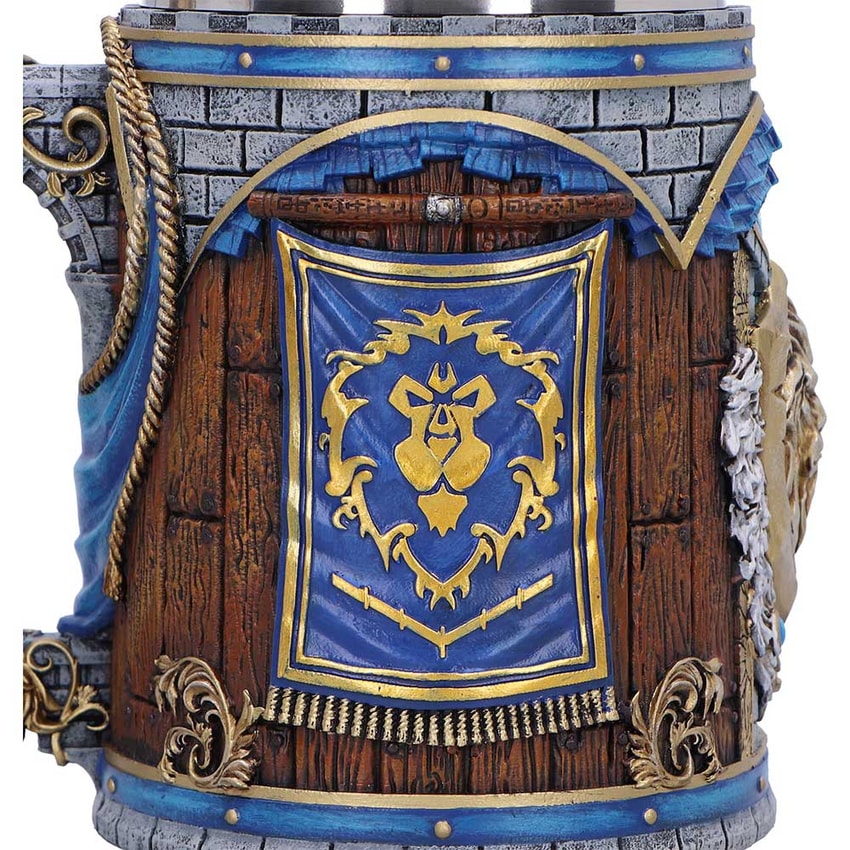 Warcraft Alliance Tankard Collectible Drinkware - Prototype Shown View 4