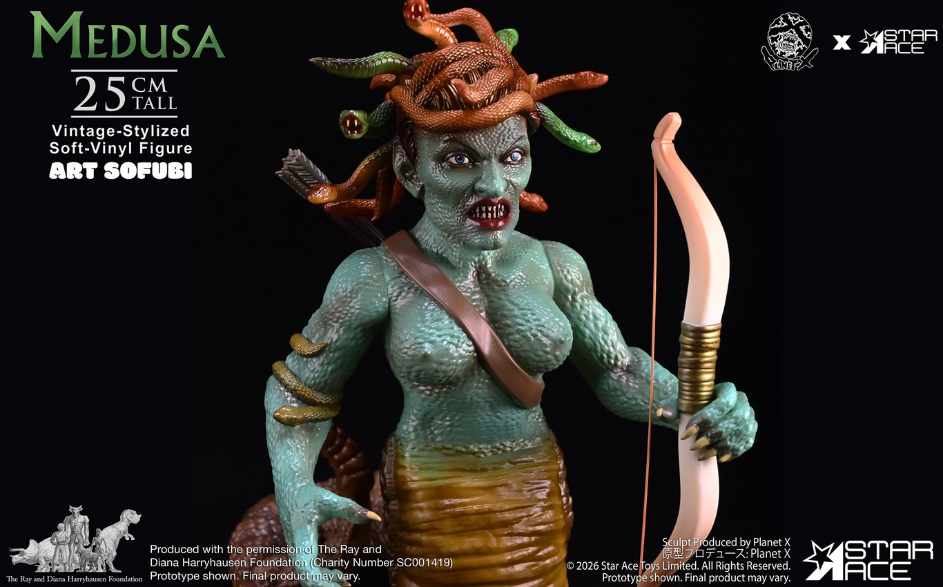 Medusa (Vintage Stylized) Collectible Figure by Star Ace Toys