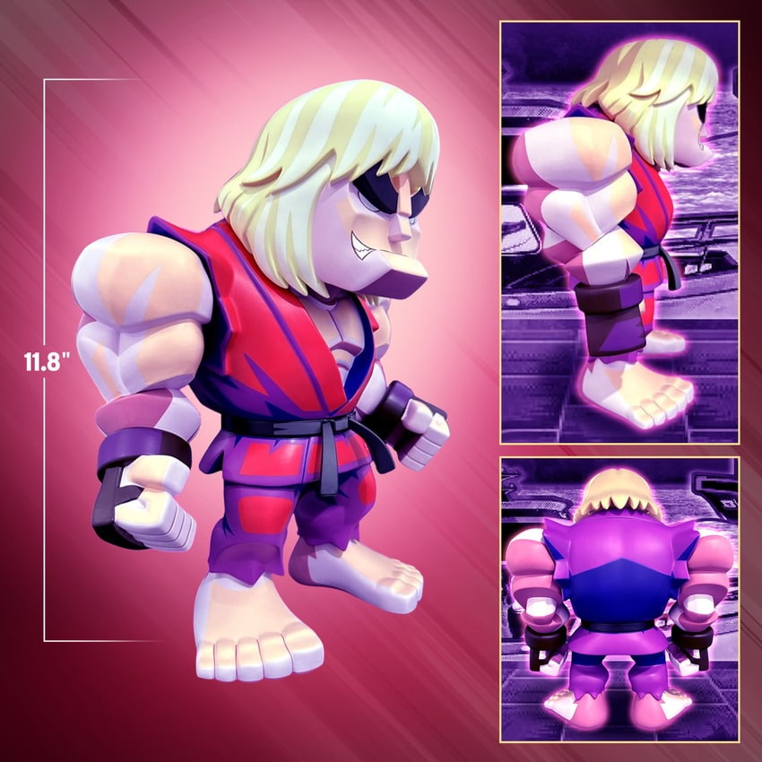 Street Fighter Violent Ken Collectible Figure - Prototype Shown View 2