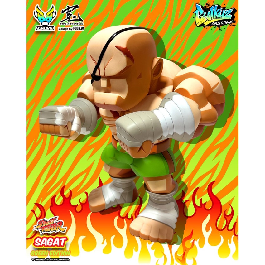 Sagat Collectible Figure by BigBoysToys | Sideshow Collectibles