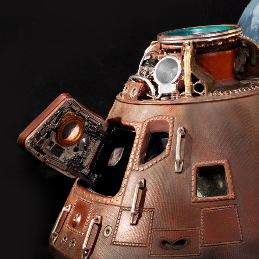 2610❣️ NASA アポロ　APOLLO COMMAND 模型　ヴィンテージ Apollo 17 Command Module Scaled Replica by Star Ace Toys