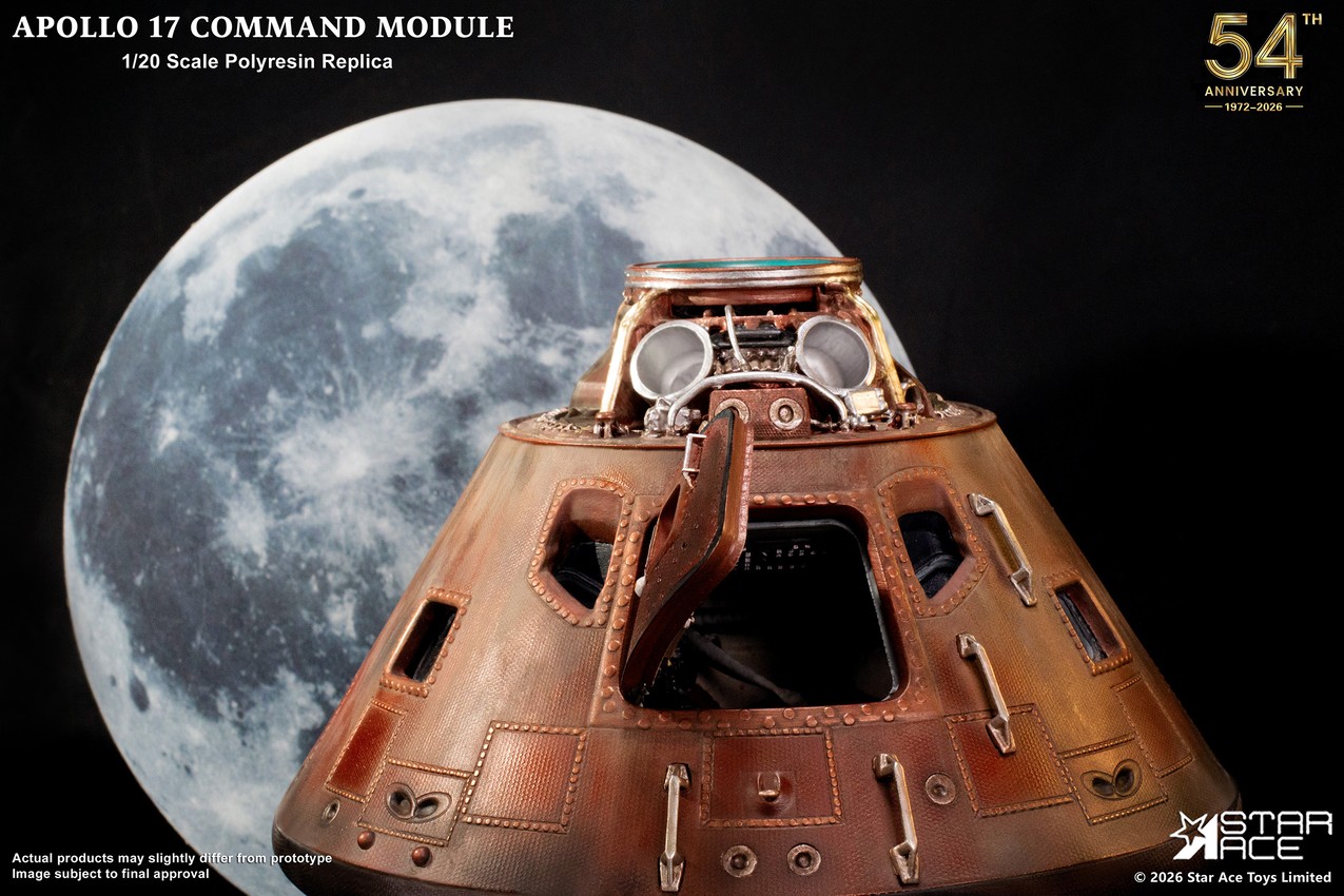 Apollo 17 Command Module Scaled Replica by Star Ace Toys