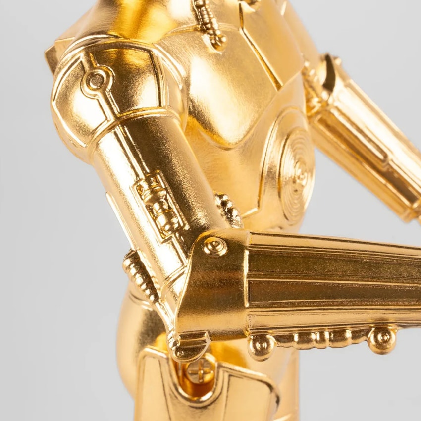 Star Wars C-3PO Porcelain Statue - Prototype Shown View 3
