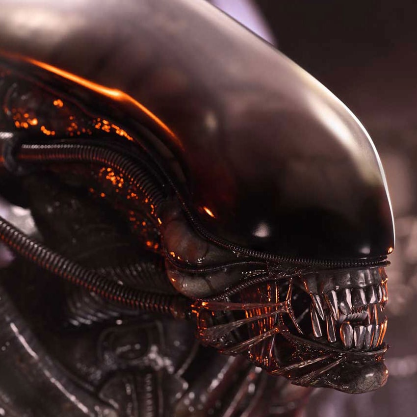 Alien Big Chap Xenomorph (Deluxe Version) 1:3 Scale Statue - Prototype Shown View 5