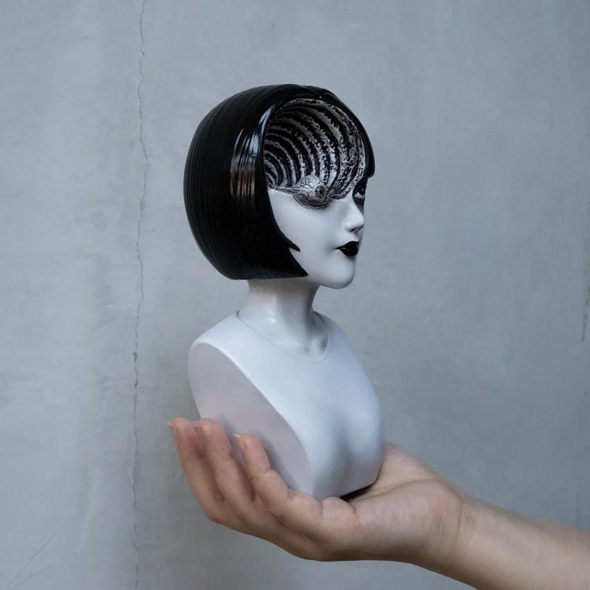 Junji Ito Azami Kurotani Bust - Prototype Shown View 4