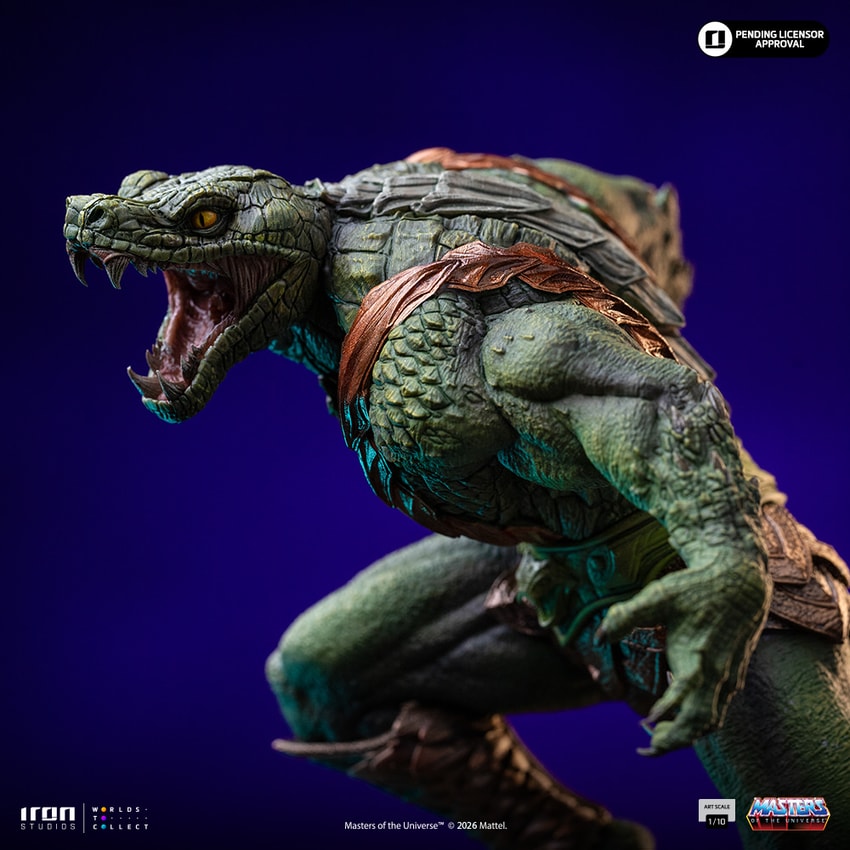 Masters of the Universe Kobra Khan 1:10 Scale Statue - Prototype Shown View 3
