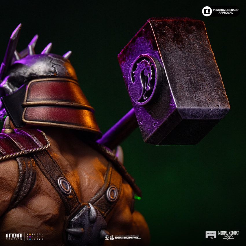 Mortal Kombat Shao Khan, Emperor of Outworld 1:10 Scale Statue - Prototype Shown View 4