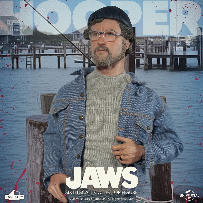 Jaws Hooper Sixth Scale Figure - Prototype Shown View 1