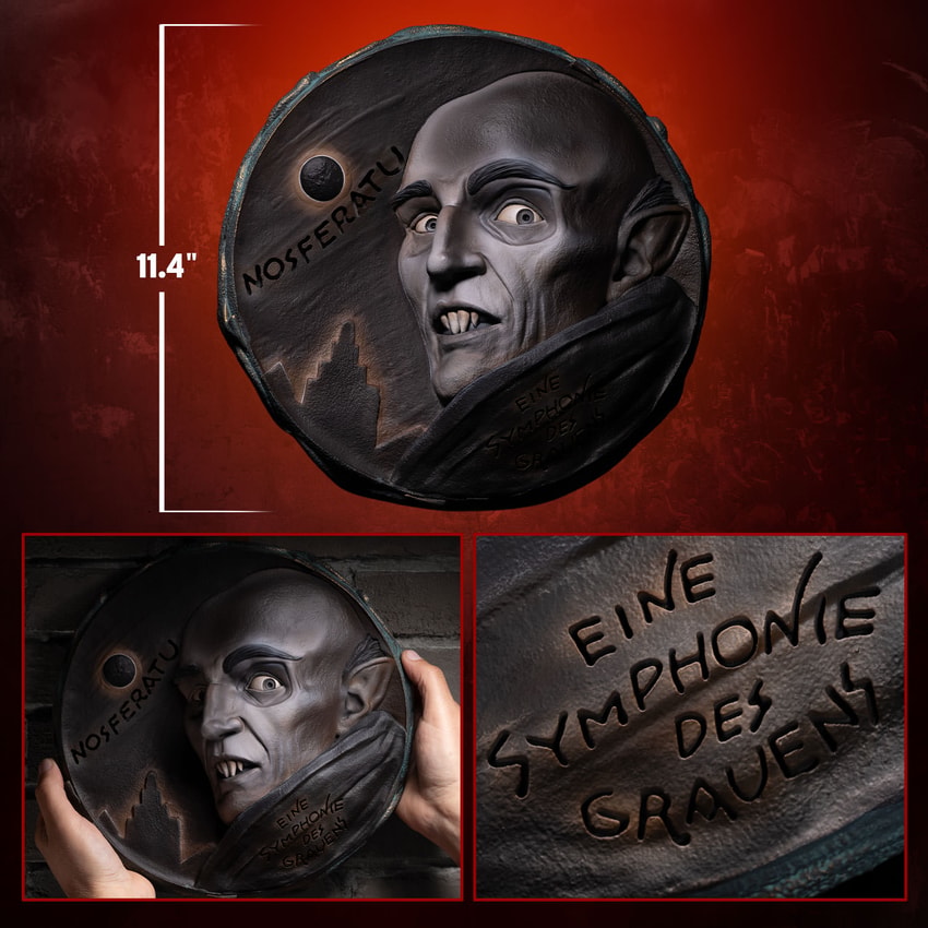 Nosferatu The Origin of Nosferatu (The Albin Grau Edition) Wall Plaque Wall Decor - Prototype Shown View 2