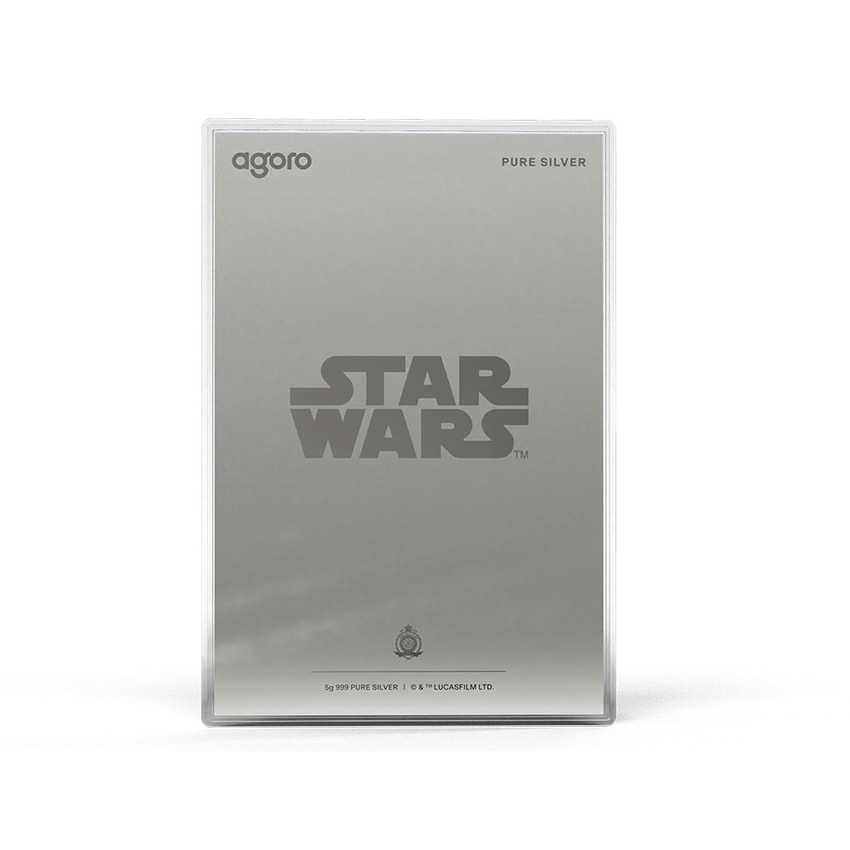 Star Wars Luke Skywalker™ Silver Collectible - Prototype Shown View 4