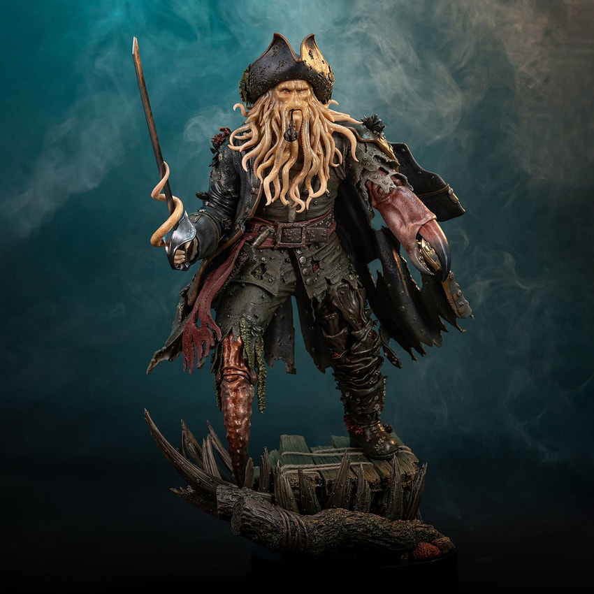 Disney Davy Jones 1:3 Scale Statue  Collector Edition - Prototype Shown View 1