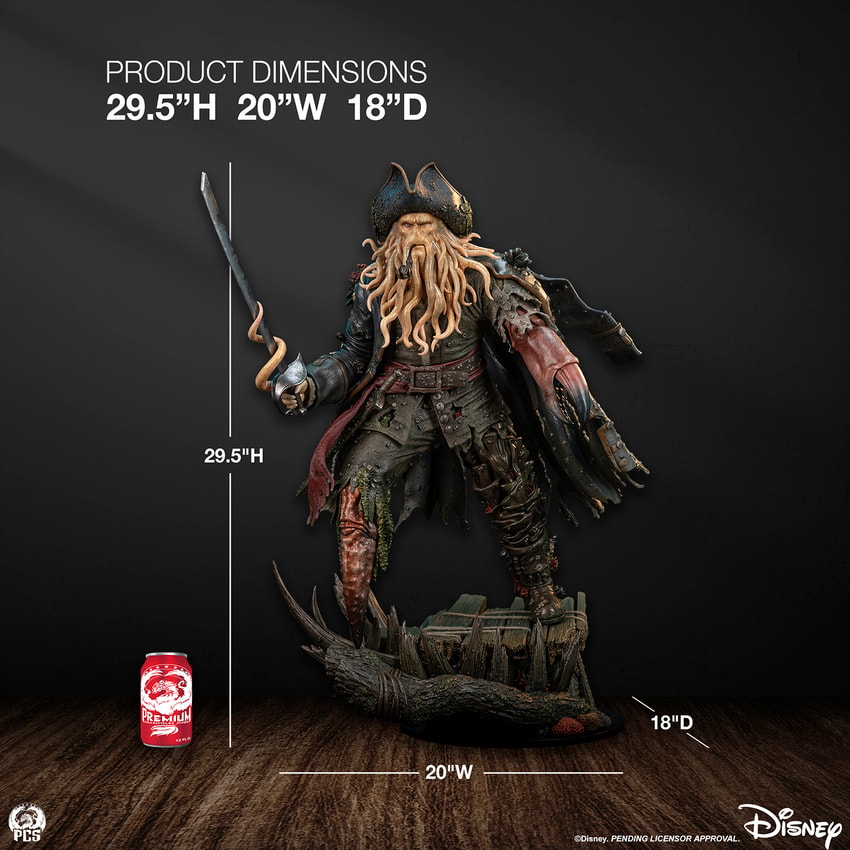 Disney Davy Jones 1:3 Scale Statue  Collector Edition - Prototype Shown View 2