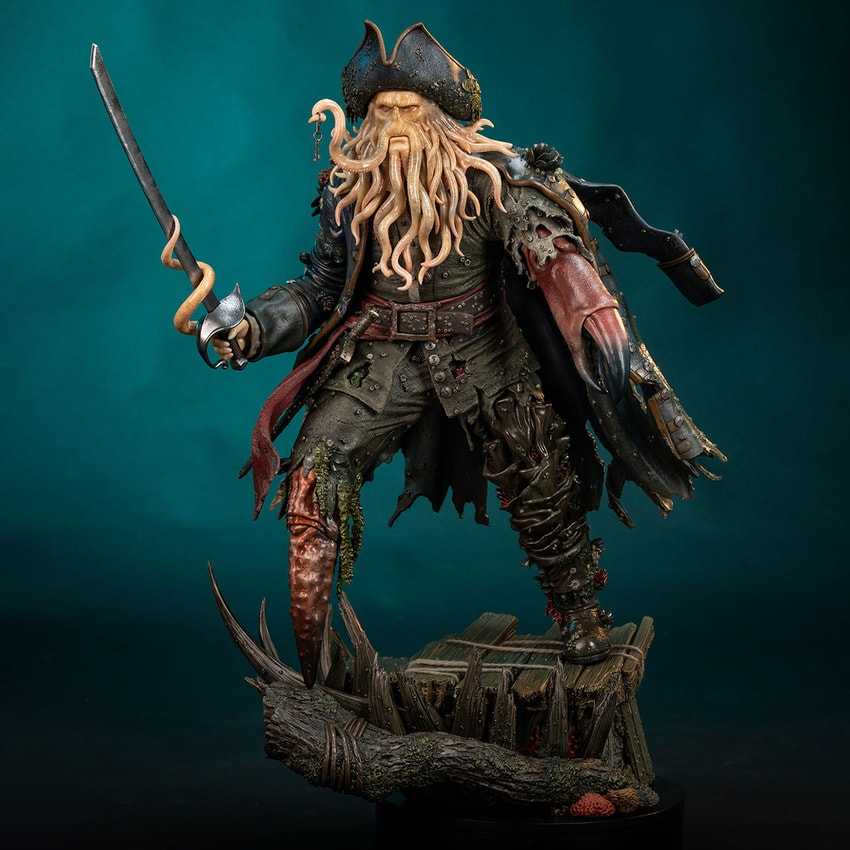 Disney Davy Jones (Deluxe Edition) 1:3 Scale Statue - Prototype Shown View 1
