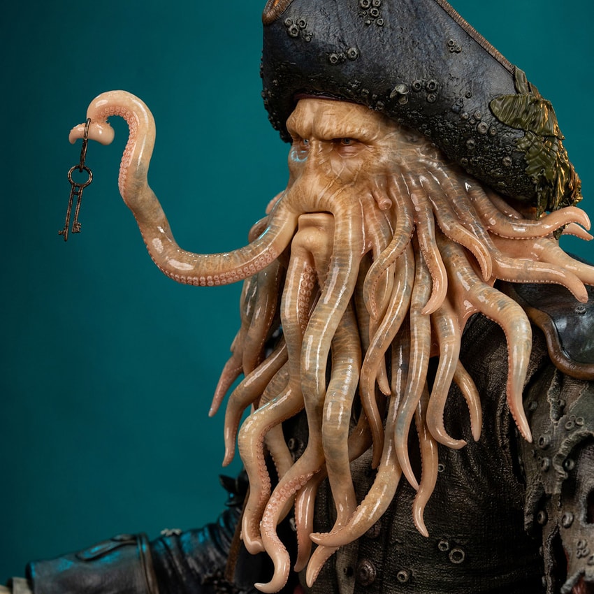 Disney Davy Jones (Deluxe Edition) 1:3 Scale Statue - Prototype Shown View 3
