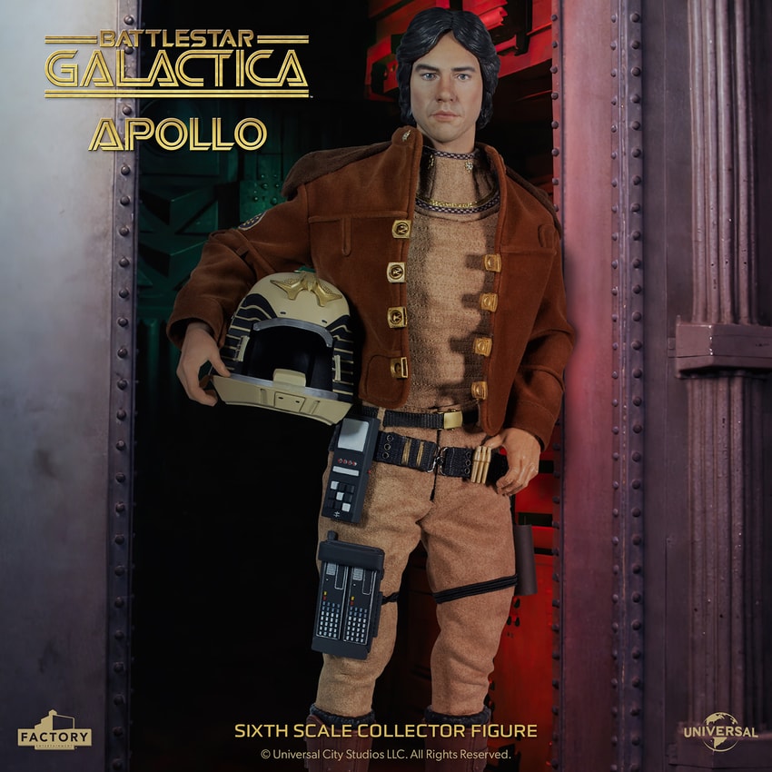 Battlestar Galactica Captain Apollo Sixth Scale Figure - Prototype Shown View 1