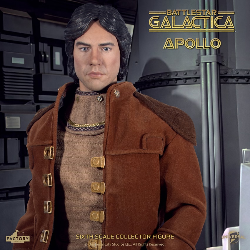 Battlestar Galactica Captain Apollo Sixth Scale Figure - Prototype Shown View 4