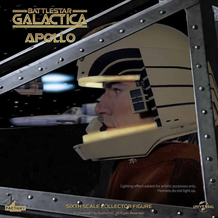 Battlestar Galactica Captain Apollo Sixth Scale Figure - Prototype Shown View 5