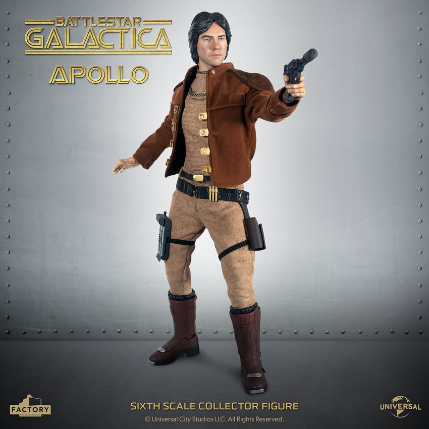Battlestar Galactica Captain Apollo Sixth Scale Figure - Prototype Shown View 6