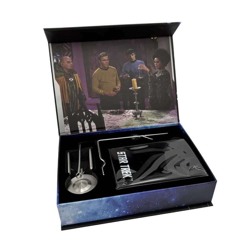 Star Trek Catspaw Enterprise Miniature Prop Replica - Prototype Shown View 4