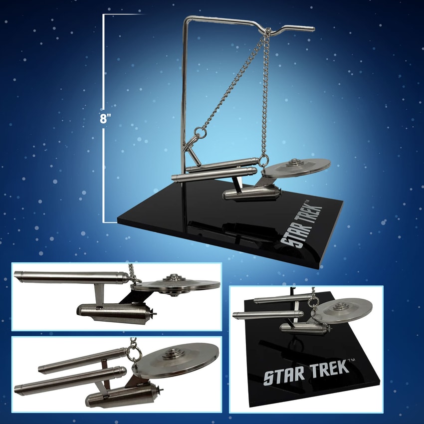 Star Trek Catspaw Enterprise Miniature Prop Replica - Prototype Shown View 2