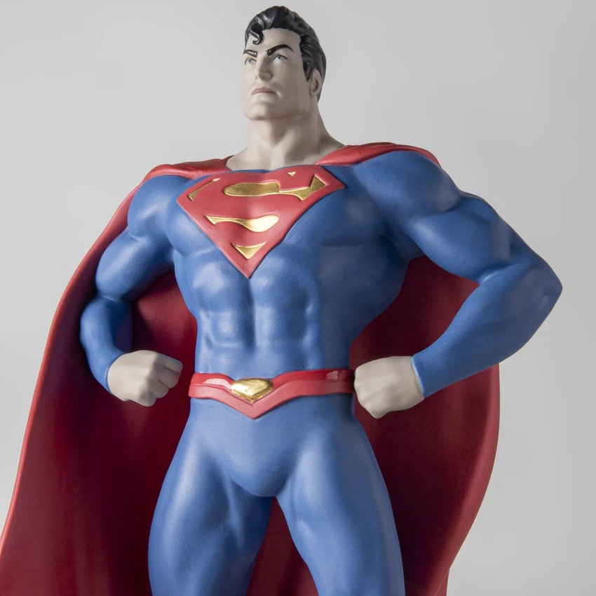 DC Comics Superman Porcelain Statue - Prototype Shown View 3