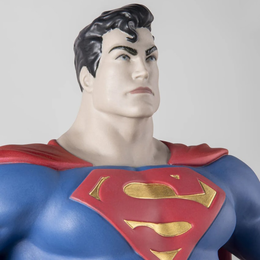 DC Comics Superman Porcelain Statue - Prototype Shown View 4