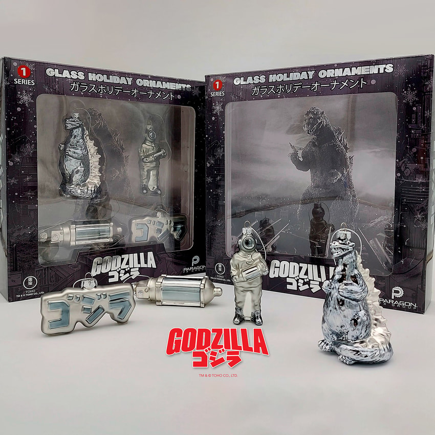 Godzilla Godzilla Series 1 Ornament - Prototype Shown View 2