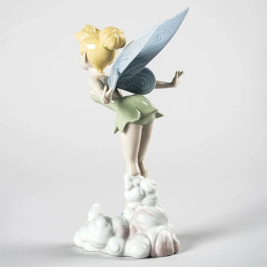 Disney Tinker Bell Porcelain Statue - Prototype Shown View 3