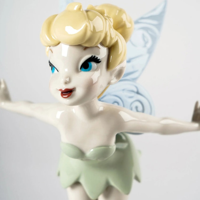 Disney Tinker Bell Porcelain Statue - Prototype Shown View 5