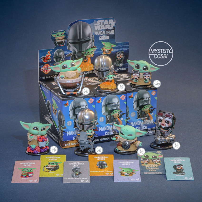 The Mandalorian and Grogu Cosbi Collection Blind Box Set by Hot