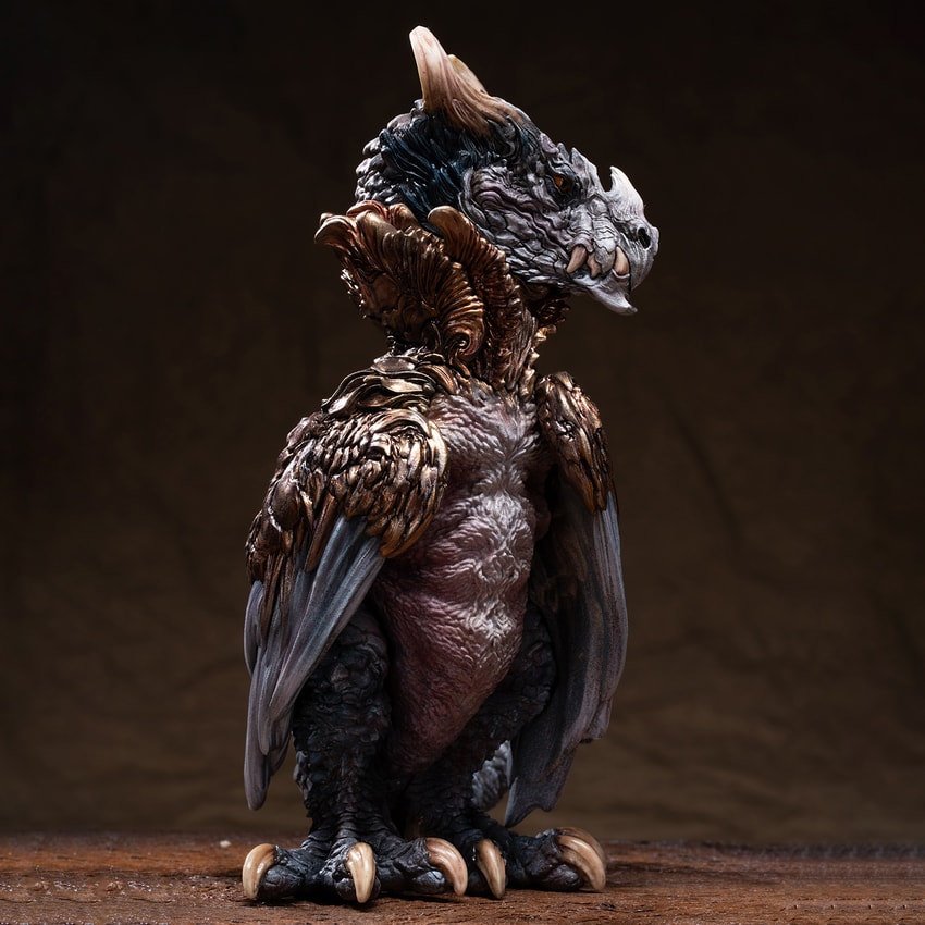 RYO Moon-Collard Dragon Statues - Prototype Shown View 3
