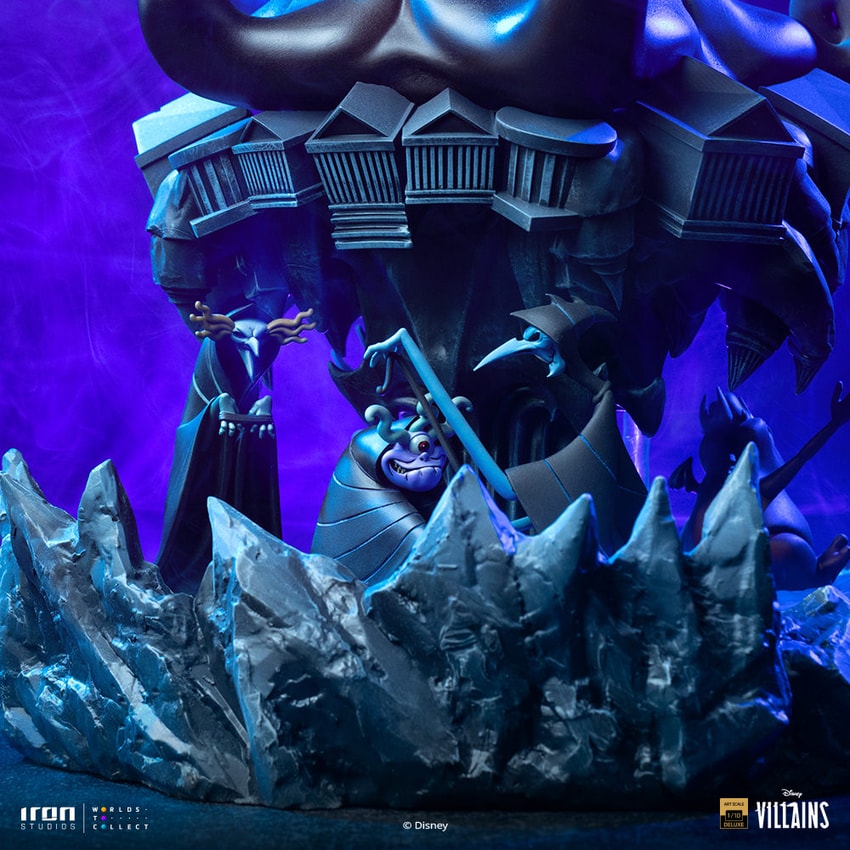 Disney Hades Deluxe 1:10 Scale Statue - Prototype Shown View 4