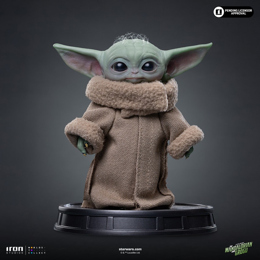 Grogu Always Curious Quarter Scale Statue by Iron Studios