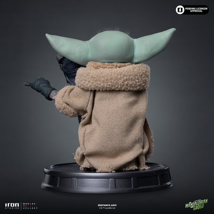 Star Wars Grogu No Squeezy Quarter Scale Statue - Prototype Shown View 4