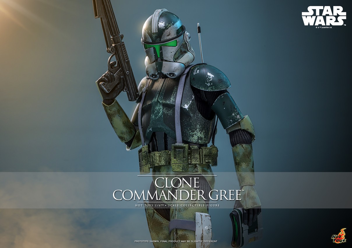 SF・ファンタジー・ホラー Star Wars Clone Commander Gree Clone Commander Gree Sixth Scale Figure by Hot Toys | Sideshow