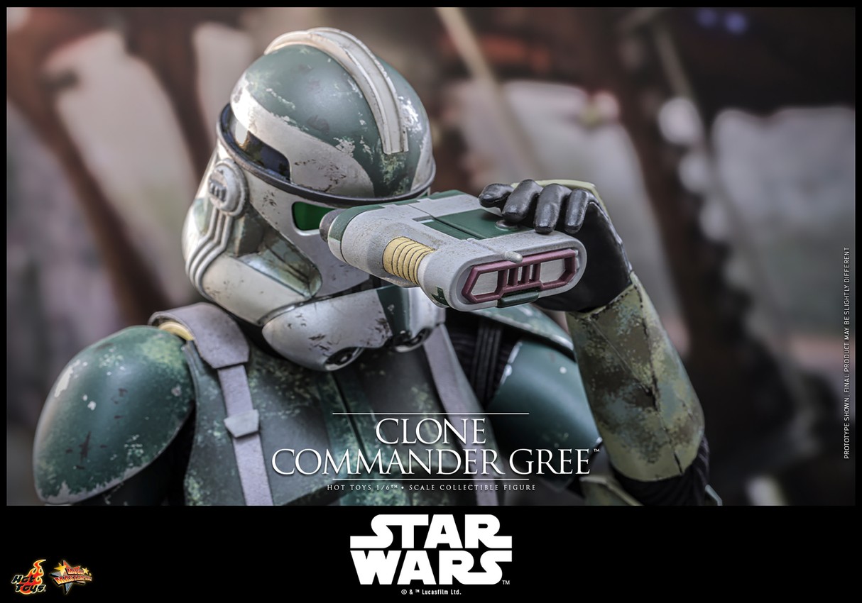 SF・ファンタジー・ホラー Star Wars Clone Commander Gree Clone Commander Gree Sixth Scale Figure by Hot Toys | Sideshow