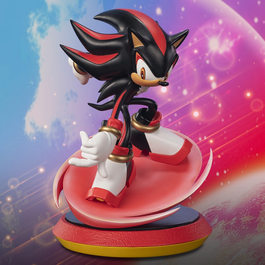 Sonic the Hedgehog Shadow Statues - Prototype Shown View 1