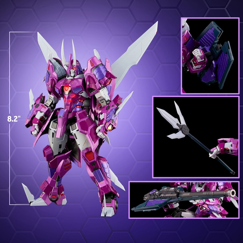 Transformers Cyclonus Action Figure - Prototype Shown View 2