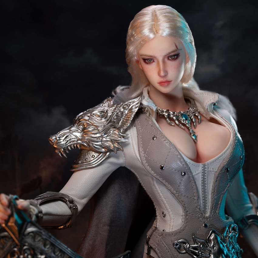 TBLeague The Girl Under Wolf’s Ward (Silver) Sixth Scale Figure - Prototype Shown View 5