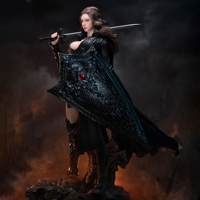 TBLeague The Girl Under Wolf’s Ward (Black) Sixth Scale Figure - Prototype Shown View 1